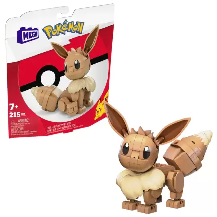 Pokémon Mega Construx Stavebnice Sestav a Vystav Eevee 13 cm termékfotója