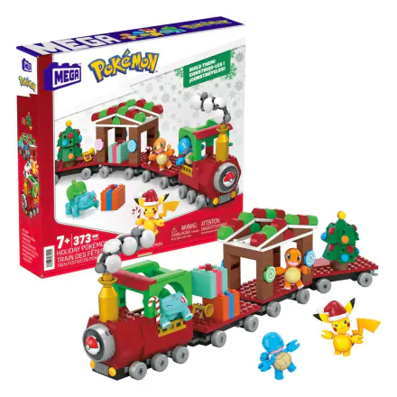 Pokémon Mega Construx Stavebnice Vánoční Pokémon Vláček fotografii produktu