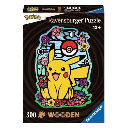 Pokémon DŘEVĚNÉ Puzzle Jigsaw Pikachu (300 dílků) termékfotója