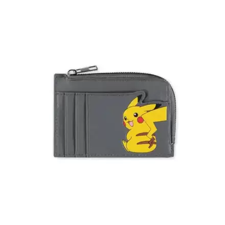 Pokémon Peněženka na karty Pikachu Šedá fotografii produktu