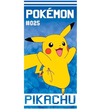 Pokemon Pikachu plážová osuška bavlněná termékfotója