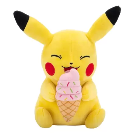Pokémon plyšová figurka Pikachu se zmrzlinou 20 cm fotografii produktu
