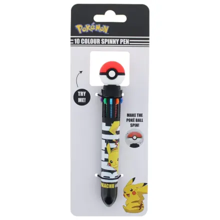 Pokémon Multi Colour Pen Spinny Pokéball Vícebarevné pero fotografii produktu