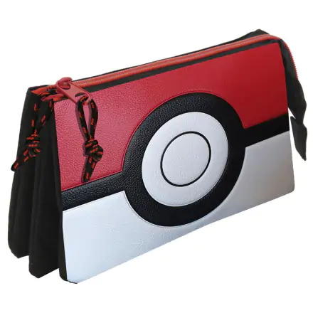 Penál Pokemon Pokeball trojitý termékfotója