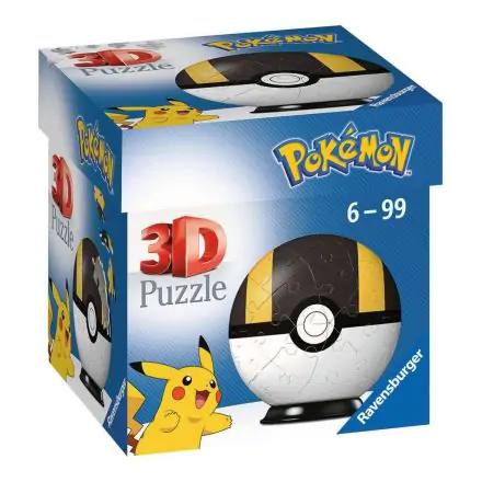 Pokémon 3D skládačka Pokébaly: Ultra Ball (54 dílků) fotografii produktu