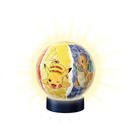 Pokémon 3D Puzzle Noční světlo Puzzle Koule (72 dílků) fotografii produktu