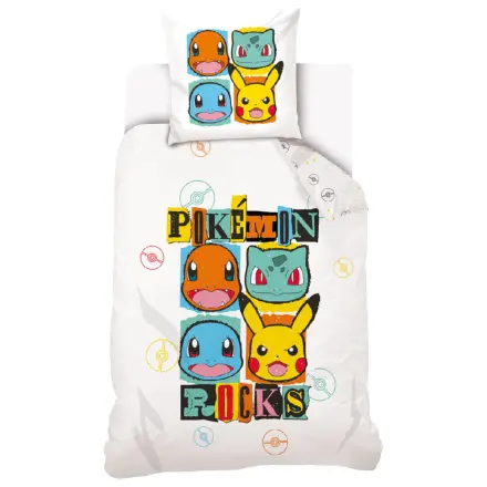 Pokemon Rocks povlak na peřinu fotografii produktu