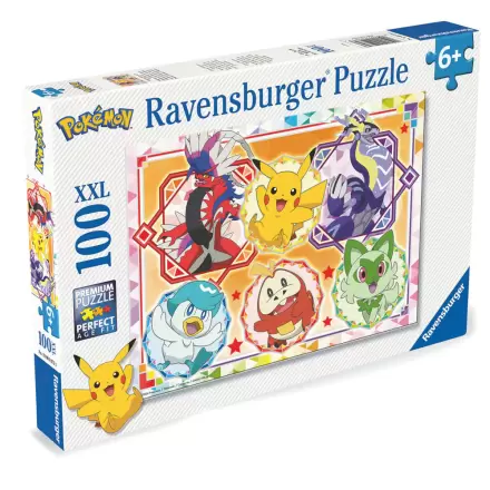 Pokemon XXL puzzle 100 dílků fotografii produktu