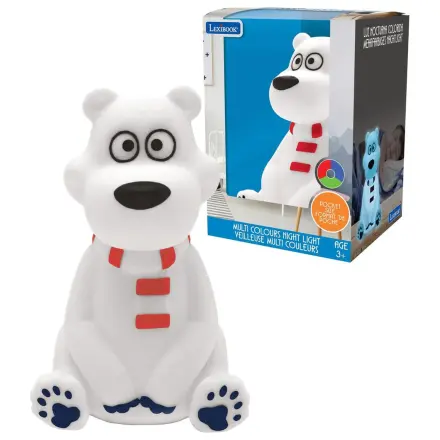 Polar Bear 3D noční světlo fotografii produktu