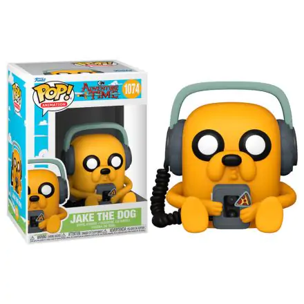 Adventure Time POP! Animation Vinyl figurka Jake s kazetovým přehrávačem 9 cm fotografii produktu