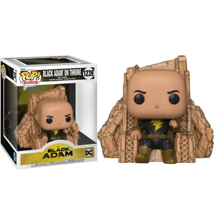 Black Adam POP! Deluxe vinylová figurka Black Adam na trůnu 9 cm termékfotója