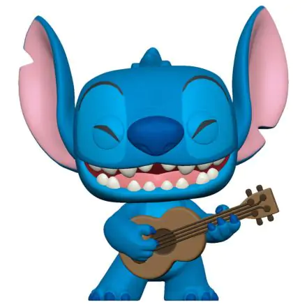 Lilo & Stitch POP! Disney vinylová figurka Stitch s ukulele 9 cm termékfotója