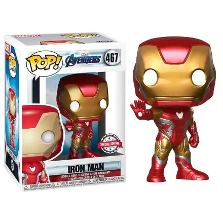 Avengers Endgame POP! Movies Vinylová kývací figurka Iron Man 9 cm termékfotója