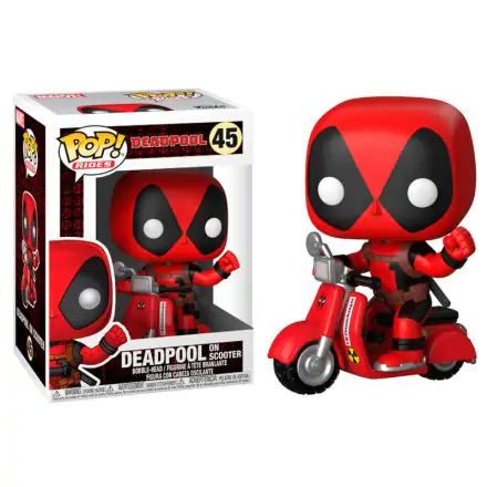 Deadpool POP! Rides Vinyl Figure Deadpool & Scooter 9 cm figurka termékfotója