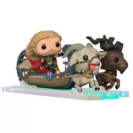 Thor: Love & Thunder POP! Rides Super Deluxe vinylová figurka Thor a Kozí loď 13 cm termékfotója