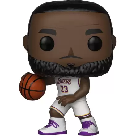 NBA POP! Sports Vinylová figurka LeBron James Bílý dres (Lakers) 9 cm termékfotója