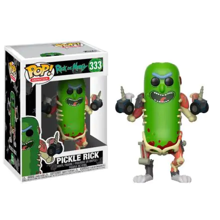 Rick and Morty POP! Animation Vinylová Figurka Pickle Rick 9 cm fotografii produktu