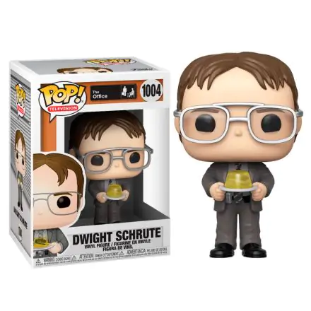 The Office US POP! TV Vinylová figurka Dwight w/Jello Stapler 9 cm fotografii produktu