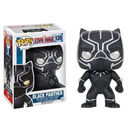 Captain America Civil War POP! vinylová kývající hlava Black Panther 10 cm termékfotója