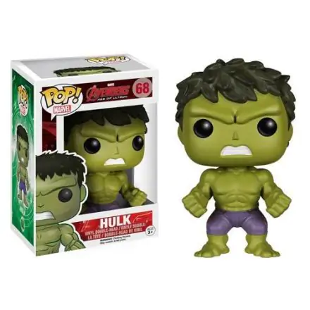 Avengers Age of Ultron POP! Vinyl Bobble-Head Hulk 10 cm Vinylová figurka s kývající se hlavou fotografii produktu