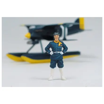 Porco Rosso model kit s figurkou 1/48 Curtiss R3C-0 Seaplane & Curtis fotografii produktu