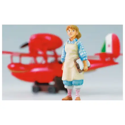 Porco Rosso model kit s figurkou 1/72 Savoia S.21F Version 2 & Fio fotografii produktu