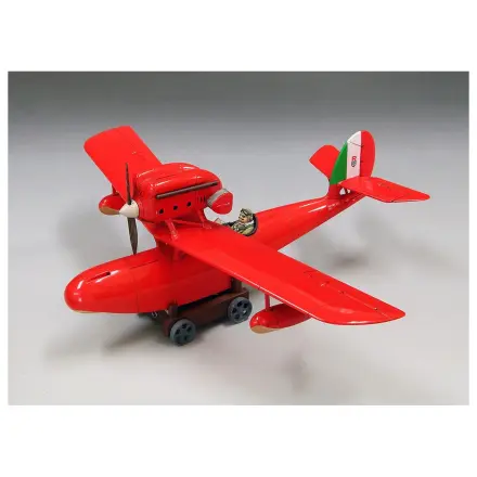 Porco Rosso Savoia S.21 model stavebnice hydroplánu + figurka Porco Rosso fotografii produktu