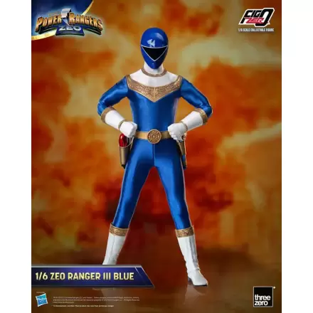 Power Rangers Zeo FigZero akční figurka 1/6 Ranger III Blue 30 cm termékfotója