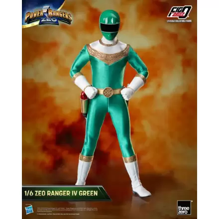 Power Rangers Zeo FigZero akční figurka 1/6 Ranger IV Green 30 cm termékfotója