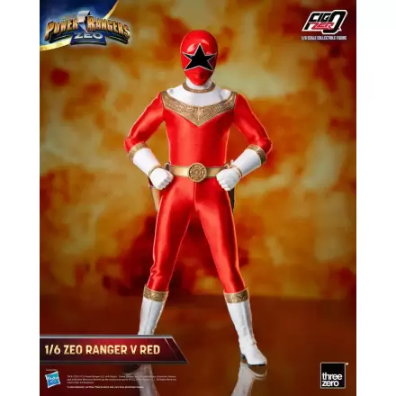 Power Rangers Zeo FigZero akční figurka 1/6 Ranger V Red 30 cm termékfotója