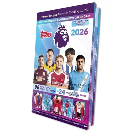 Premier League Sběratelské karty 2026 Odpočítávací kalendář fotografii produktu