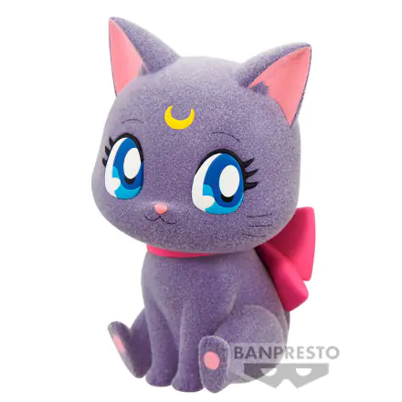Pretty Guardian Sailor Moon Cosmos the Movie Luna Velká stuha Načechraná Puffy figurka 7cm fotografii produktu