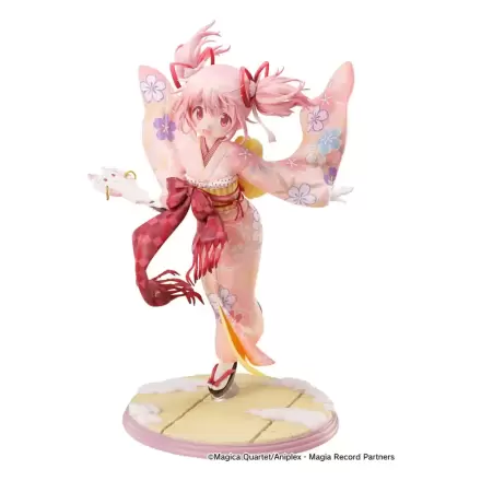 Puella Magi Madoka Magica Side Story Magia Record PVC soška 1/7 Madoka Kaname Kimono Ver. 22 cm fotografii produktu