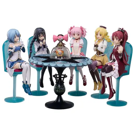 Puella Magi Madoka Magica The Movie: Rebellion PVC soška Tea Party Cake Song Ver. Set 18 cm fotografii produktu