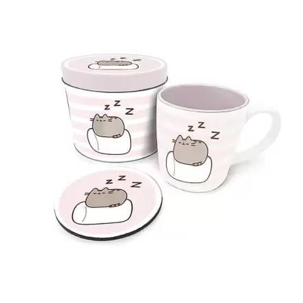 Pusheen Dárkový hrnek + podtácek fotografii produktu