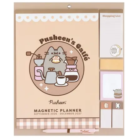 Pusheen Magnetický diář 2026/27 30 x 35 cm fotografii produktu