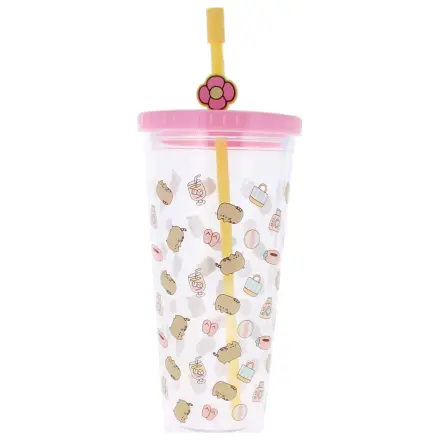 Pusheen Tumbler s brčkem 700 ml fotografii produktu