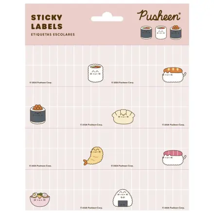 Pusheen Sushi Roll lepivé štítky fotografii produktu