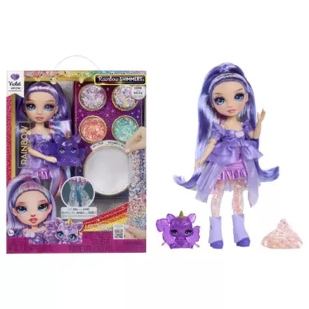 Rainbow High Rainbow Shimmers Feature Fantasy Violet panenka fotografii produktu