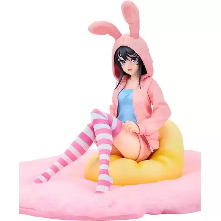 Rascal Does Not Dream of a Knapsack Kid PVC Socha 1/7 Mai Sakurajima Hoodie Look Rabbit Ears Verze 18 cm termékfotója