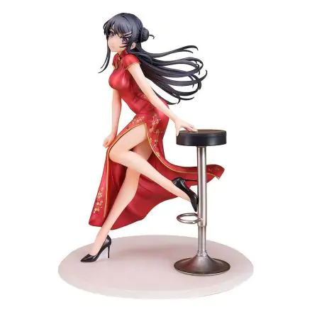 Rascal Does Not Dream of Bunny Girl Senpai Socha 1/7 Mai Sakurajima Chinese Dress Ver. 22 cm termékfotója