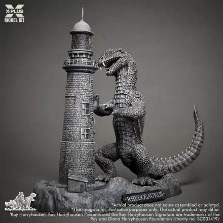 Plastiková stavebnice 1/72 Raye Harryhausena Rhedosaurus 23 cm fotografii produktu