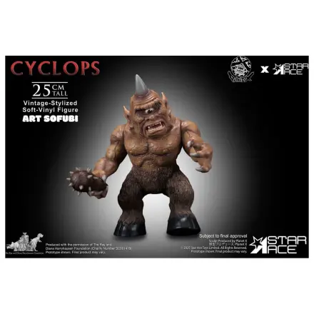 Ray Harryhausen Soft Vinylová socha Cyclops (Vintage-Style) 25 cm fotografii produktu