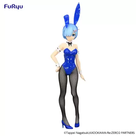 Re:Zero BiCute Bunnies PVC socha Rem, modrá barevná verze, 30 cm fotografii produktu