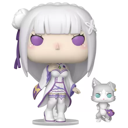Re:Zero Funko POP!&Buddy Animation Vinyl figurka Emilia w/Puck 9 cm fotografii produktu