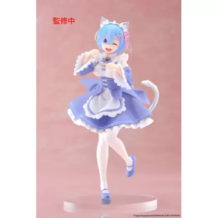 Re:Zero Starting Life in Another World Coreful PVC Socha Rem Cat Maid Ver. Renewal 18 cm fotografii produktu