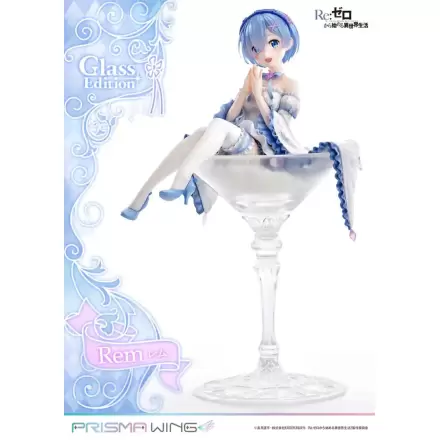 Re:Zero - Starting Life in Another World Prisma Wing PVC Socha 1/7 Rem Glass Edition 23 cm termékfotója