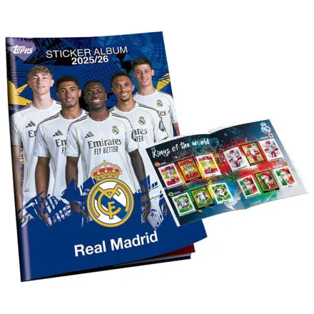 Real Madrid 2025/26 Sada sběratelského alba samolepek fotografii produktu