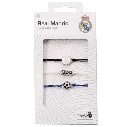 Real Madrid Sada přátelství 3 náramky fotografii produktu