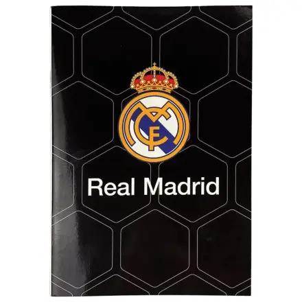 Real Madrid Black Lined sešit B/5, 40 stran fotografii produktu